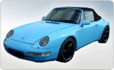 oklejanie samochodw Porsche 993 niebieskie