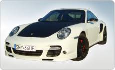 oklejanie samochodw Porsche 911 Turbo carbon - oklejanie carbonem