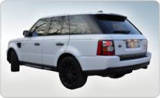 oklejanie samochodw Range Rover Sport biay poysk