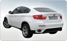 BMW X6 zostao zmienione na elegancki biay matowy kolor
