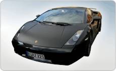 Oklejanie samochodw Lamborghini Gallardo w czarnym macie