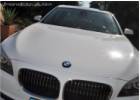 Oklejanie samochodw BMW 7 biay poysk - oklejanie foli nadwozia