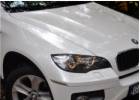 Oklejanie samochodw Zmiana koloru samochodu BMW X6 na kolor biaa pera