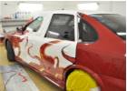 Oklejanie samochodw Opel Vectra - grafika caopowierzchniowa - visual tunning