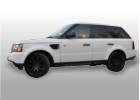 Oklejanie samochodw Range Rover Sport biay poysk