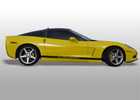 Oklejanie samochodw - Corvette C6 ty poysk + carbon 3M