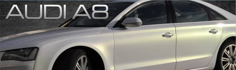 oklejanie auta Audi A8 biaa pera variochrome