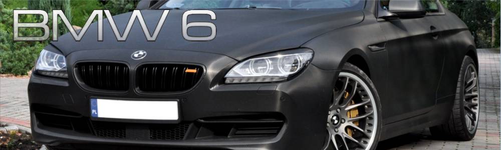 oklejanie auta Oklejanie caego samochodu BMW 6 foli carbonow firmy 3M