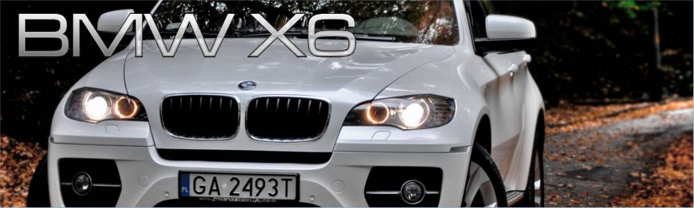 oklejanie auta Zmiana koloru samochodu BMW X6 na kolor biaa pera