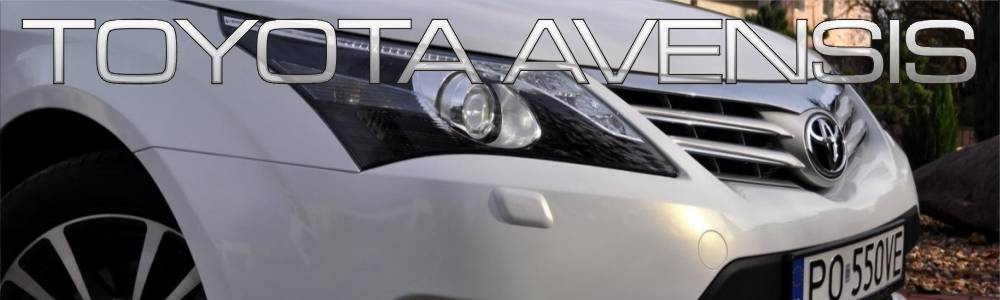 oklejanie samochodw Toyota Avensis biaa pera variochrome