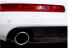 Oklejanie samochodów Audi Q7 biały mat + oklejanie carbonem dachu, lusterek i detali