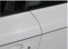 Oklejanie samochodów Audi TTS biały carbon + czarne carbonowe pasy