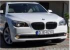 Oklejanie samochodów BMW 7 biały połysk - oklejanie folią nadwozia