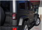 Oklejanie samochodów Jeep Wrangler czarny mat