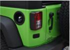Oklejanie samochodów Jeep Wrangler jasno zielony HEXIS + grill czarny mat 3M