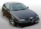 Oklejanie samochodów Alfa Romeo 156 czarny mat