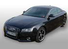 Oklejanie samochodów Audi A5 czarny mat