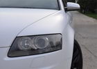 Oklejanie samochodów Audi S6 biały mat + dach i dyfuzor carbon 3M