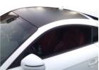 Oklejanie samochodów Audi TT dach + spoiler czarny mat