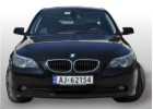 Oklejanie samochodów BMW 5 czarny połysk