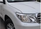 Oklejanie samochodów Toyota Land Cruiser 200 biała perła kremowa
