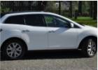 Oklejanie samochodów Mazda CX-7 biały mat + dach czarny mat