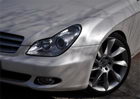 Oklejanie samochodów Mercedes CLS biała perła 