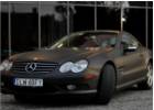 Oklejanie samochodw Mercedes SL500 czarny mat