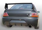 Oklejanie samochodów Mitsubishi Lancer Evolution - czarny mat