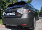 Oklejanie samochodów Subaru Impreza STI czarny mat