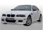 Oklejanie samochodów BMW M3 - kolor biały mat + elementy czarny mat
