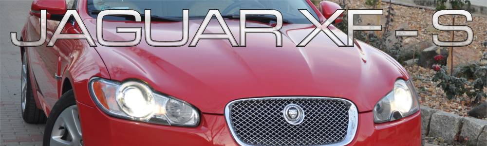 oklejanie auta Jaguar XF czerwony połysk