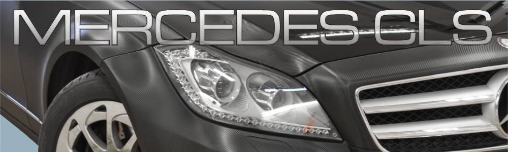 oklejanie auta Mercedes CLS carbon 3M oklejanie carbonem