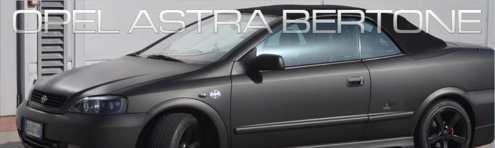 oklejanie samochodów Opel Astra Bertone czarny mat - oklejanie folią