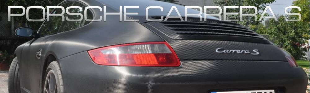 oklejanie samochodów Porsche Carrera S oklejanie carbonem całego auta