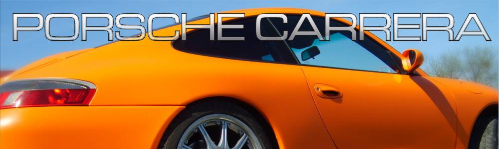 oklejanie auta Porsche Carrera pomarańczowy mat